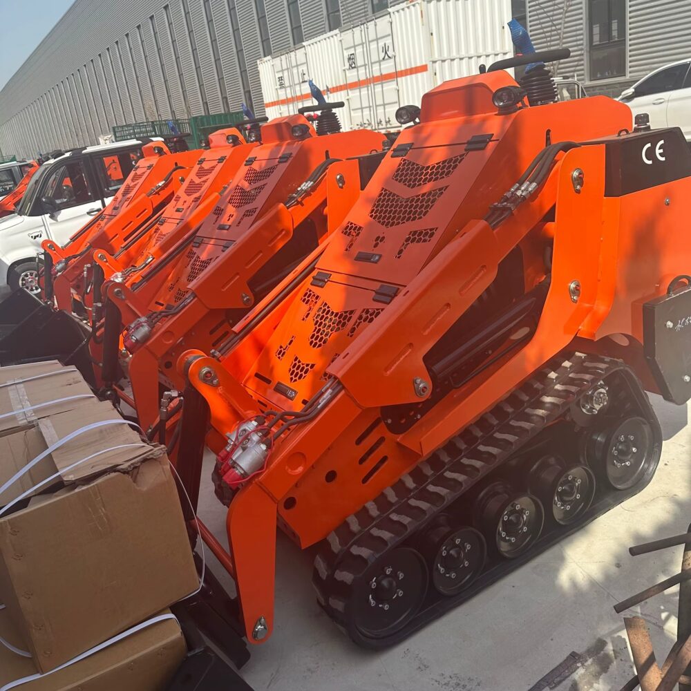 Kubota 23hp Diesel Mini Skid Steer Loader With Parker Hydraulic Cylinder - Oem - Image 2