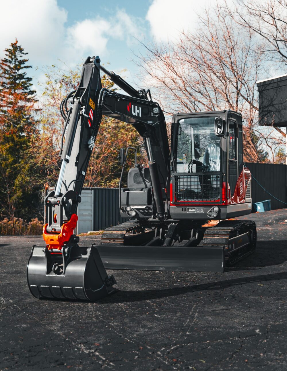 UHI Machinery UME80 Compact Excavator 15,880 lbs. Yanmar Engine - Image 2